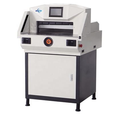 품질  4908B Guillotine Cutter 490mm Paper Cutting Machine With Touch Screen 490*490mm (19.3"*19.3") 공장